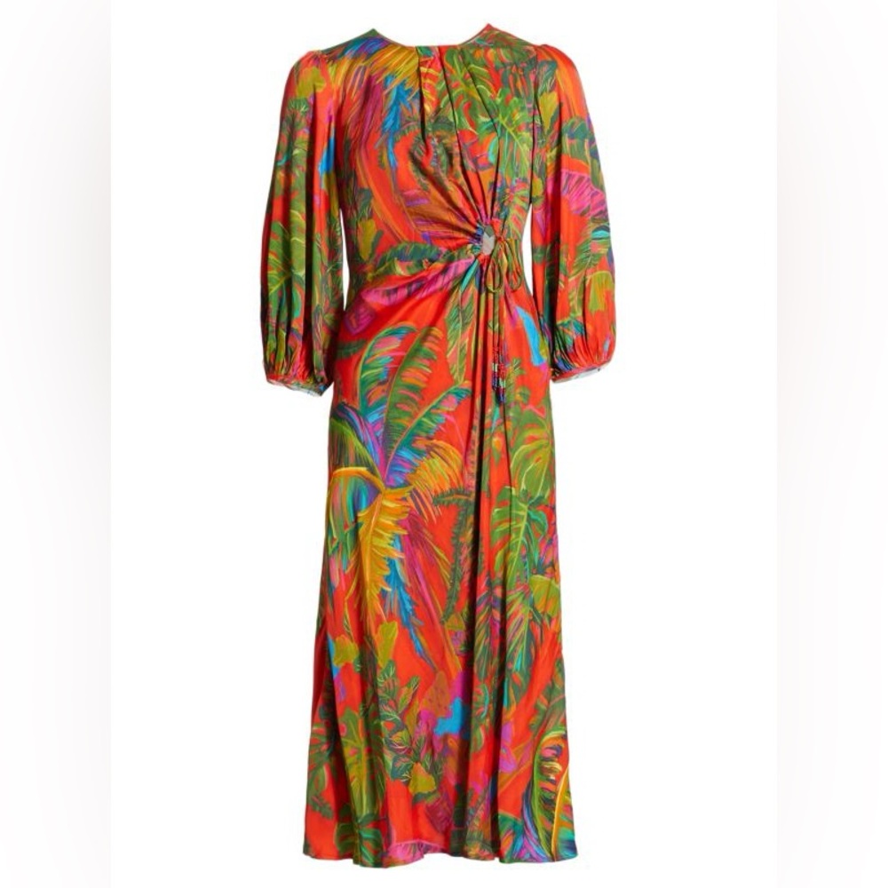 Farm Rio Jungle Midi Dress